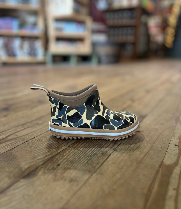 AIX Waterfowl AIX Kids Old School Camo Deck Boot