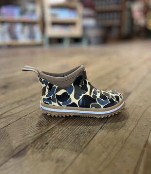 AIX Kids Old School Camo Deck Boot