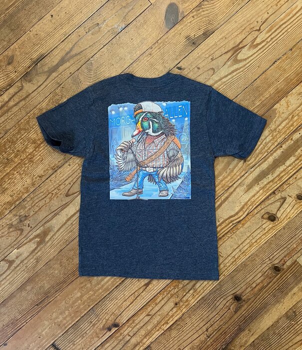 Combat Waterfowl Youth Morgan Callen Midnight Navy Tee
