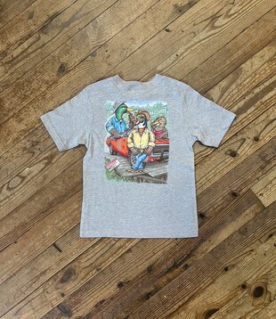 Youth Ducks Of Hazzard Grey Tee
