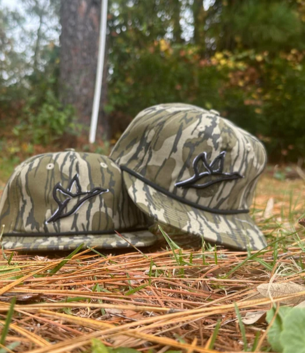 Combat Waterfowl Combat Waterfowl Goat Rope Hat Mossy Oak Bottomland Ghost