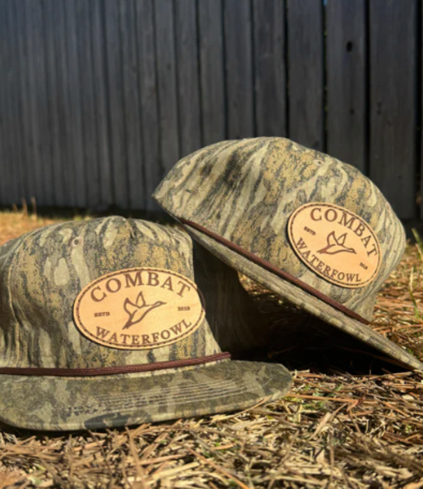 Combat Waterfowl Combat Waterfowl Goat Rope Hat New Bottomland Patch