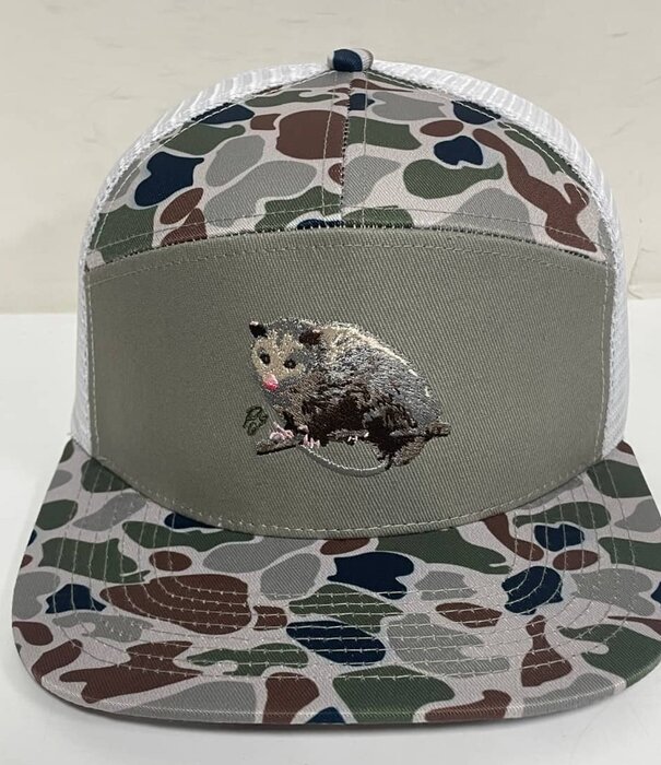 Papa's General Store Treed Possum PAPAflage 7 Panel PGS Hat