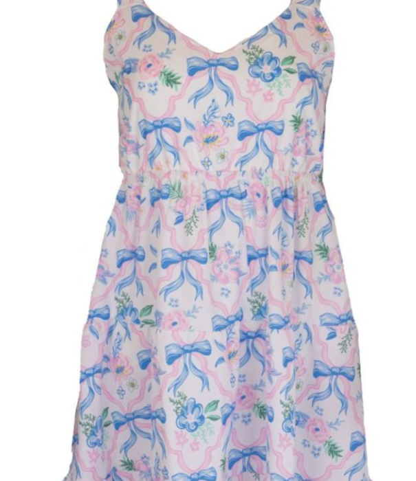 Simply Southern Simply Southern Cutout Dress Ribbon