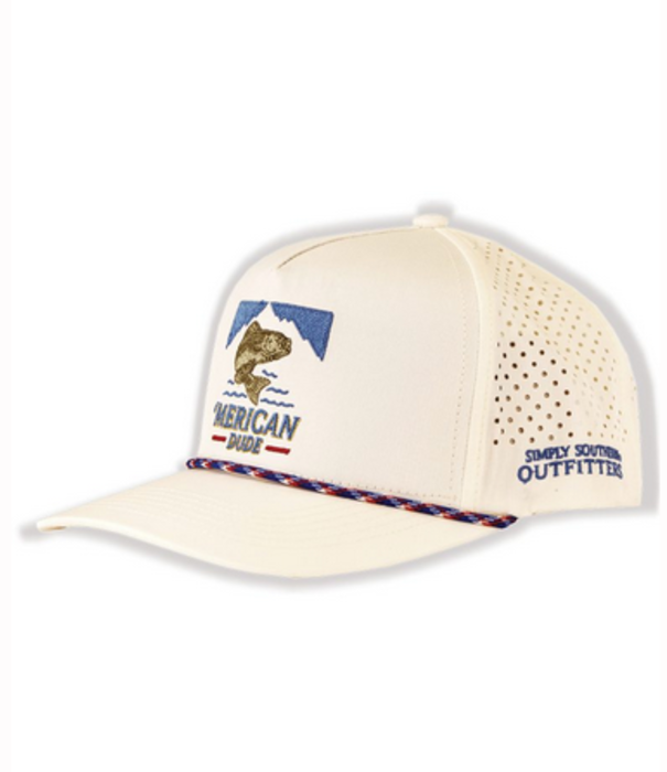 Simply Southern Simply Southern  Embroided Hat Fish