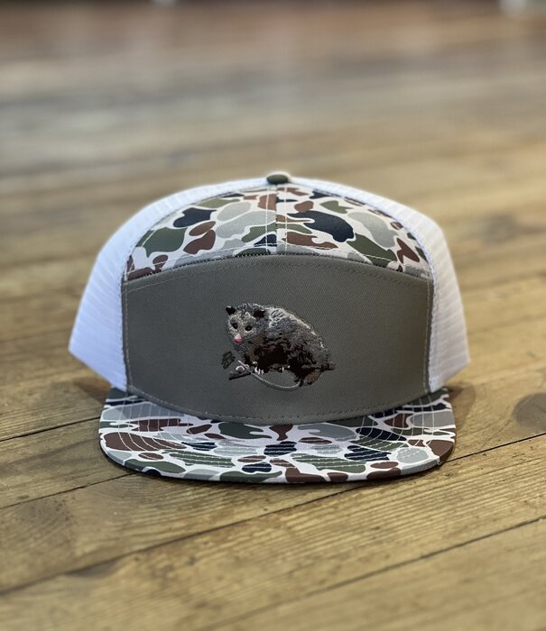 Papa's General Store Treed Possum PAPAflage 7 Panel PGS Hat