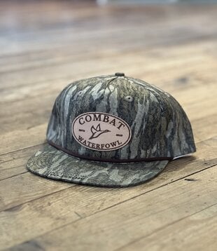 Combat Waterfowl Goat Rope Hat New Bottomland Patch