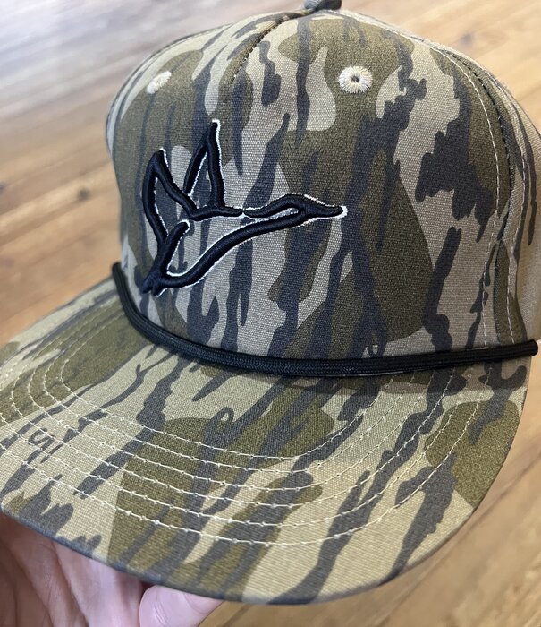 Combat Waterfowl Combat Waterfowl Goat Rope Hat Mossy Oak Bottomland Ghost