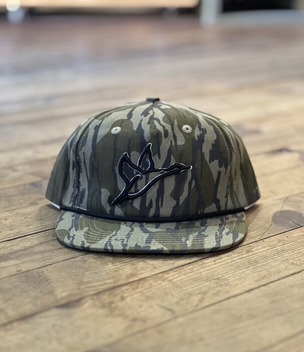 Combat Waterfowl Combat Waterfowl Goat Rope Hat Mossy Oak Bottomland Ghost