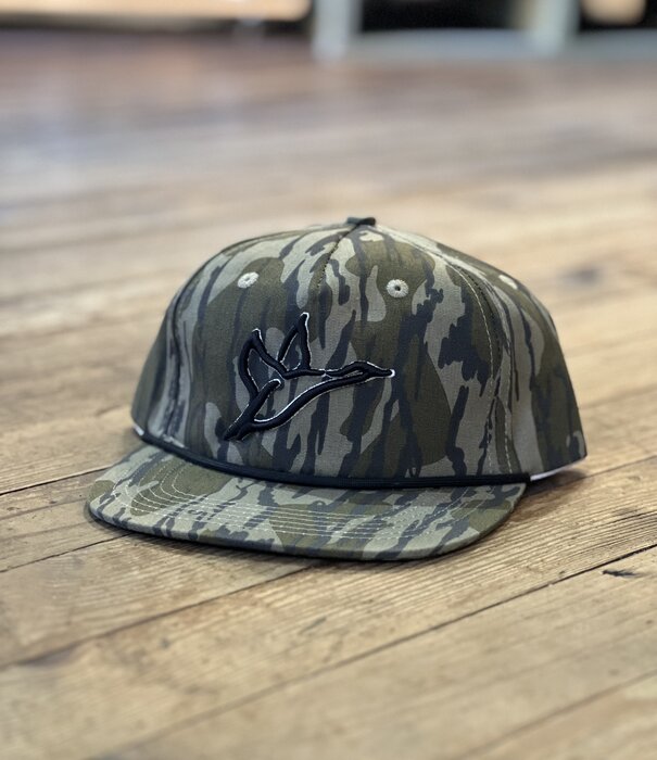 Combat Waterfowl Combat Waterfowl Goat Rope Hat Mossy Oak Bottomland Ghost