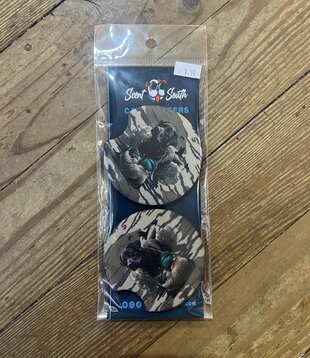 Scent South Retriever Car Coaster