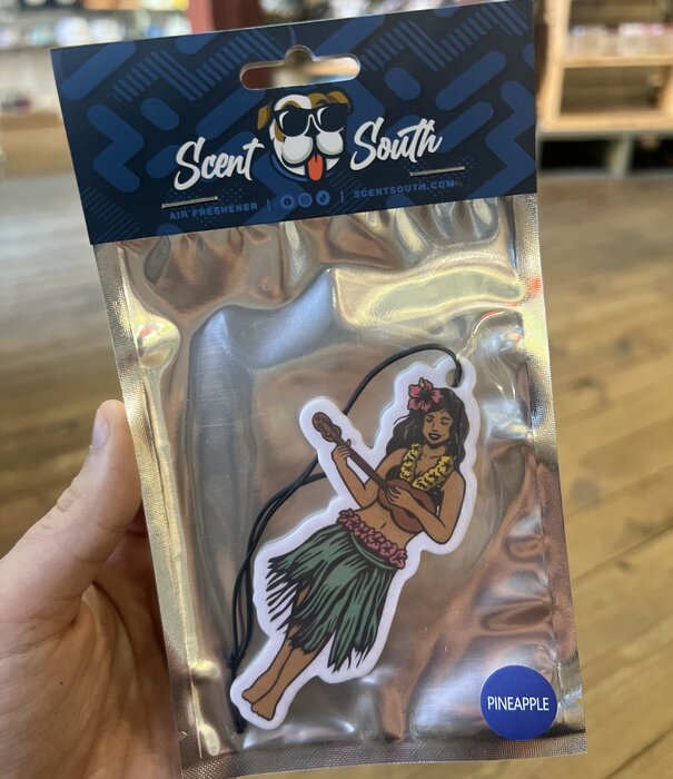 Scent South Hula Girl - Pineapple Air Freshener