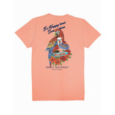 SImply Southern Happy S/S Tee Peach