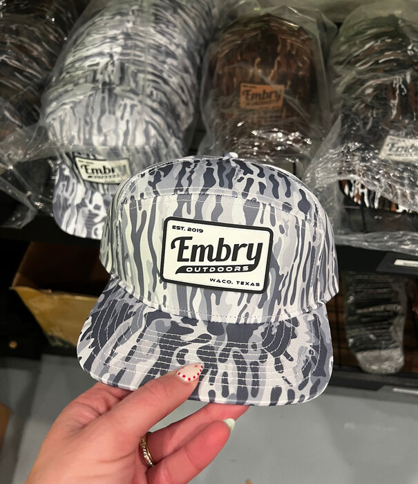 Embry Outdoors Embry White Ranch 6 Panel Hat