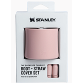 Stanley Quencher Boot and Straw Cover Set  Pink Dusk 40oz