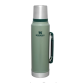 The Legendary Classic Bottle 1.1qt Hammertone Green