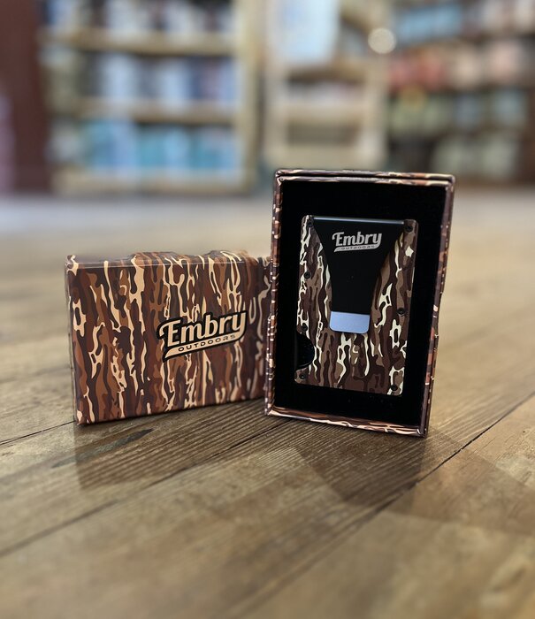 Embry Outdoors Embry Brown Ranch Camo Money Clip
