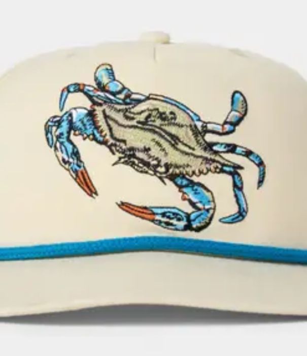 Duck Camp Duck Camp Blue Crab Hat Ivory