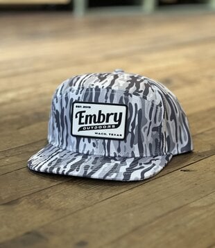 Embry White Ranch 6 Panel Hat