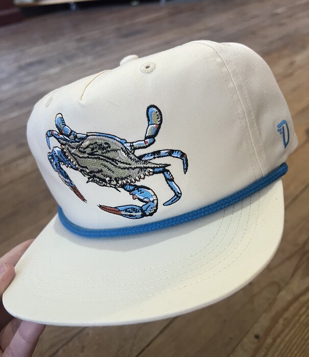 Duck Camp Duck Camp Blue Crab Hat Ivory