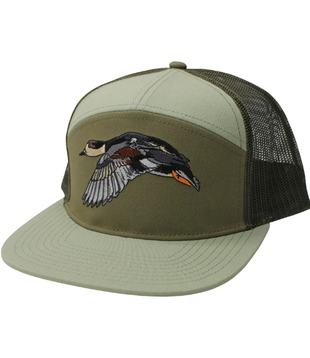 Local Boy Gadwall 7 Panel Hat Light Sage/Sage