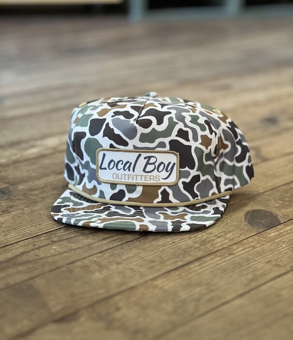 Local Boy Outfitters Local Boy Local Insignia LP Rope Hat Localflage Bluff