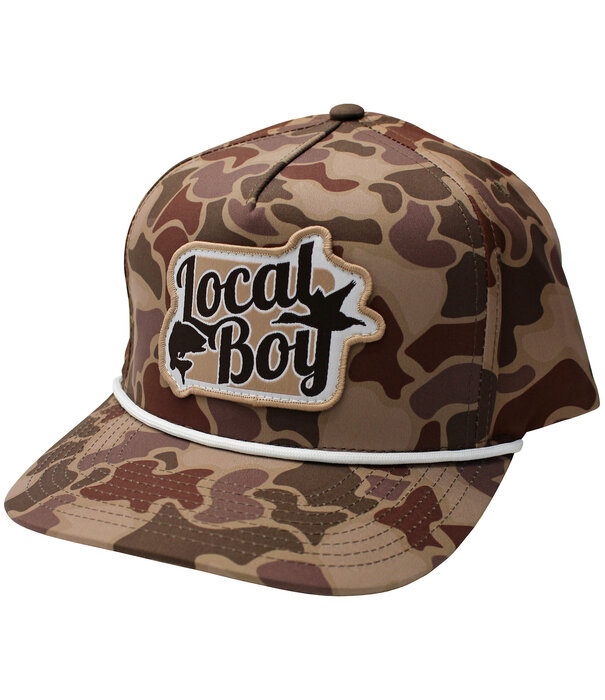 Local Boy Outfitters Local Boy Open Season HC Rope Hat Brown Localflage