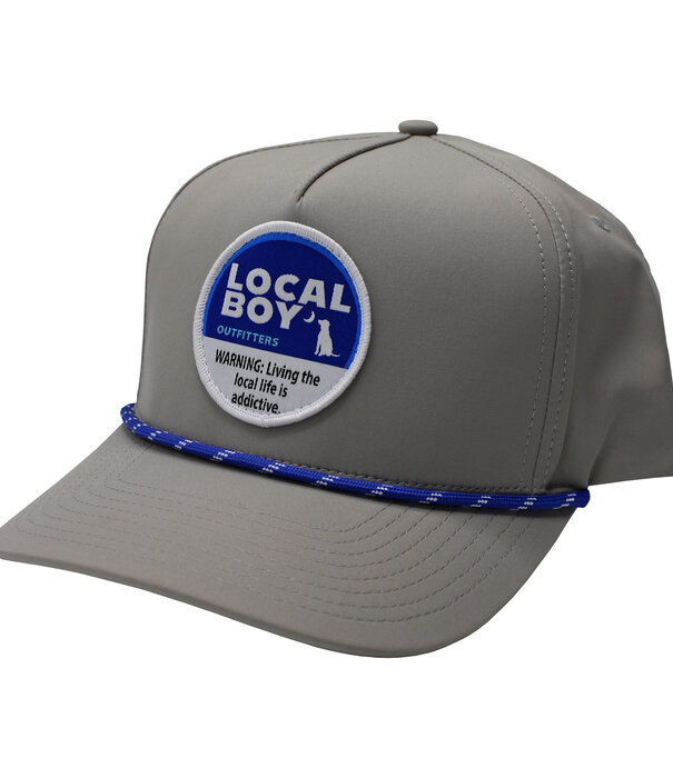 Local Boy Outfitters Local Boy Peppermint HC Rope Hat Light Grey