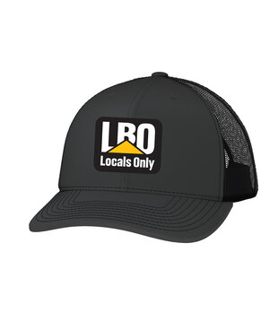 Local Boy Heavy Machinery Trucker Hat Charcoal/Black