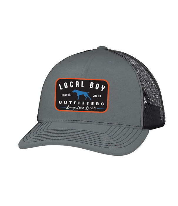 Local Boy Outfitters Local Boy Youth On the Prowl Trucker Hat Heather Grey/Black