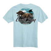Local Boy Youth GSP Flush S/S Tee Chambray