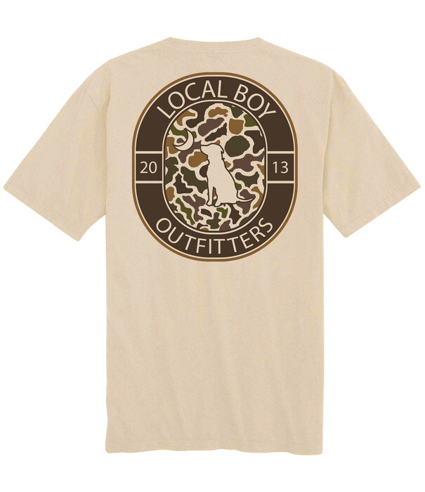 Local Boy Outfitters Local Boy Youth Vintage Crest S/S Tee Latte