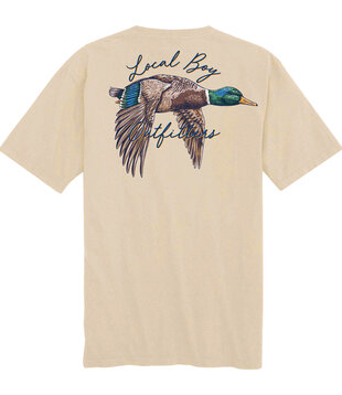 Local Boy Migrating S/S Tee Latte