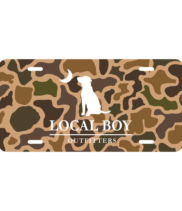 Local Boy Outfitters Local Boy License Plate