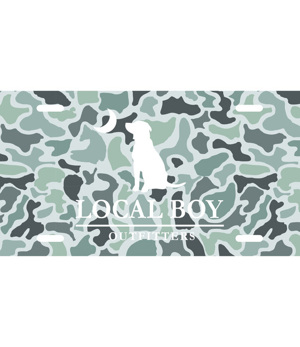 Local Boy Outfitters Local Boy License Plate Localflage Lagoon