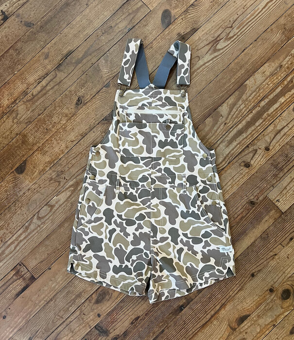 Marsh Wear Escape Shortalls Khaki Mallard Camo