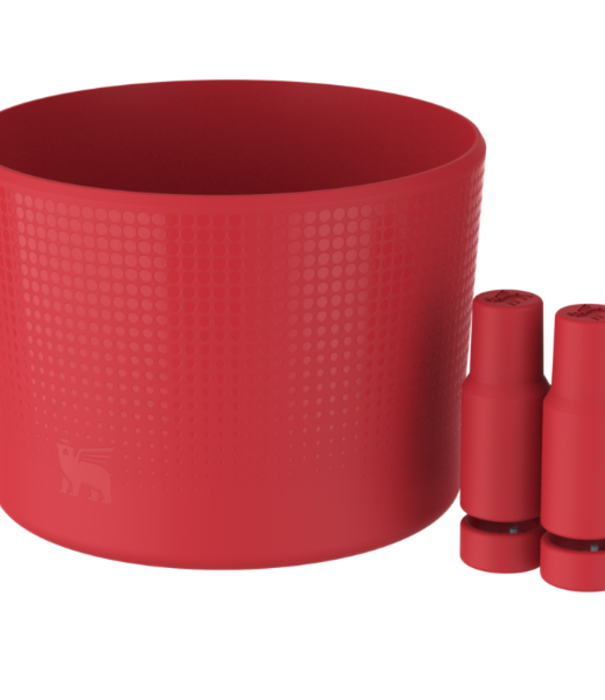 Stanley Stanley Quencher Boot and Straw Cover Set Chili Red 20/30 oz