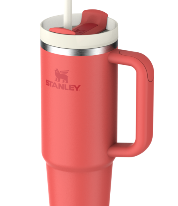 Stanley The Quencher H2.0 Flowstate™ 30 oz Tumbler | Hot Coral