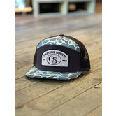 Casting South 7 Panel Embroidered Patch Hat #4