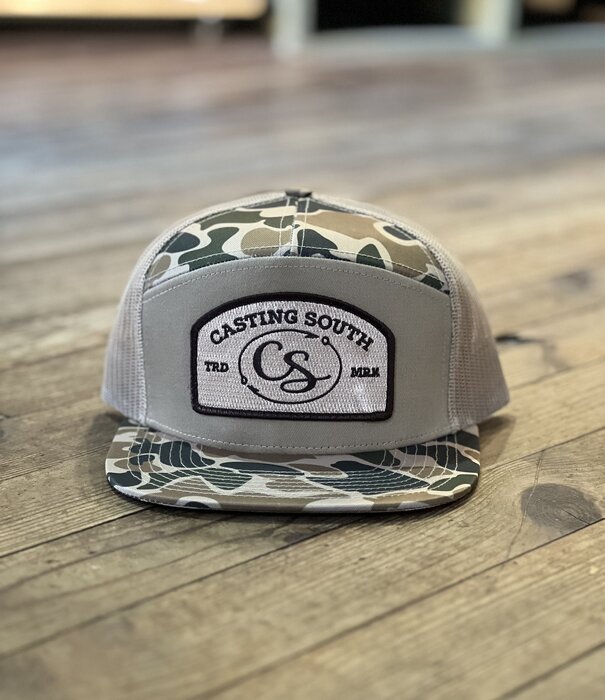 Casting South Casting  South 7 Panel Embroidered Patch Hat #6