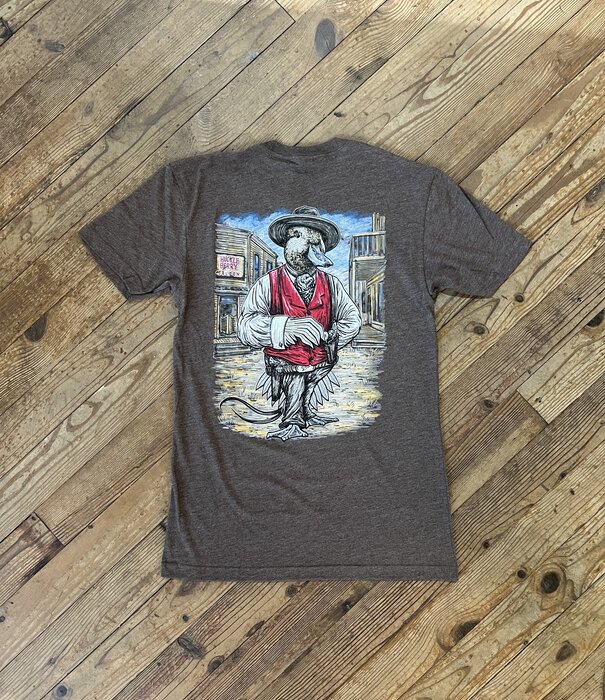 Combat Waterfowl Duck Holliday Expresso Tee