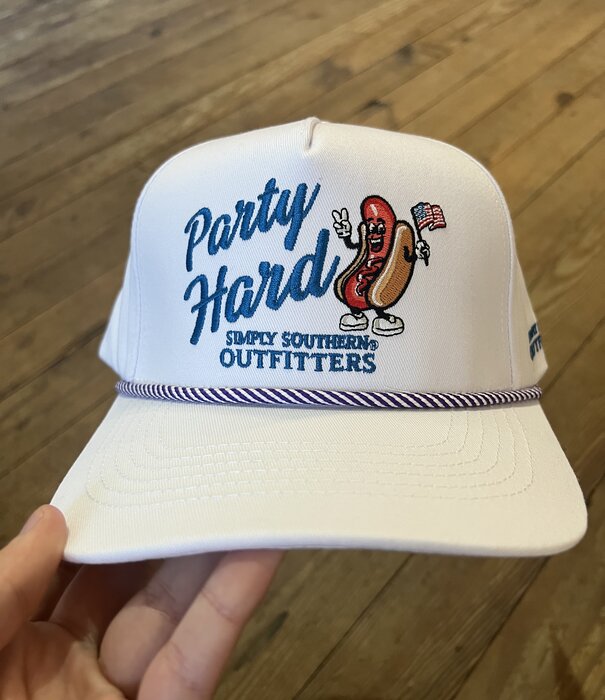 Simply Southern Simply Southern Embroidered Hat Party