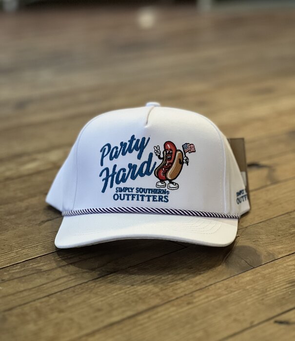 Simply Southern Simply Southern Embroidered Hat Party