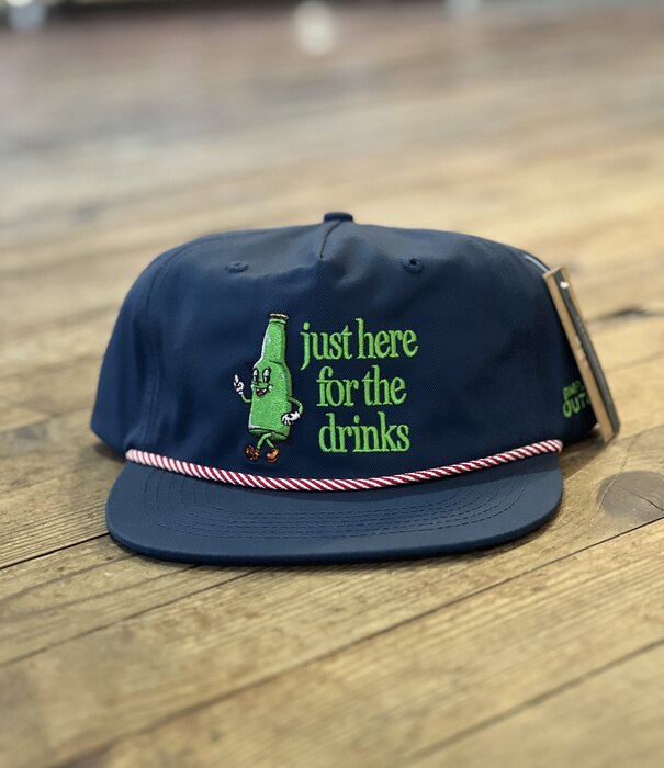 Simply Southern Simply Southern Embroidered Hat Drinks