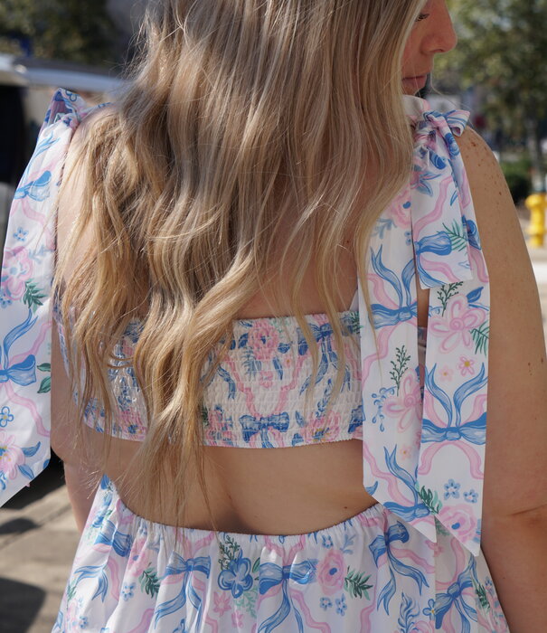 Simply Southern Simply Southern Cutout Dress Ribbon
