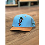 24.7Hunt Tan/Baby Blue Duck Snapback Hat