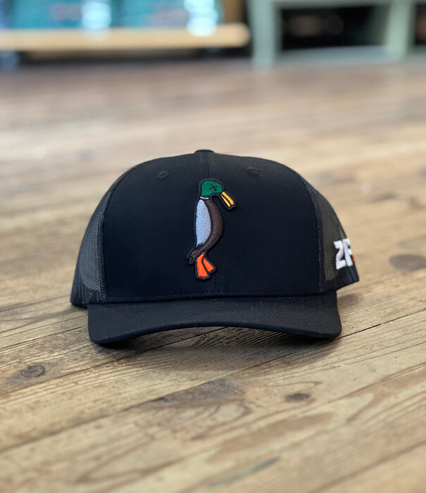 24.7 Hunt 24.7Hunt Black Duck Trucker Hat