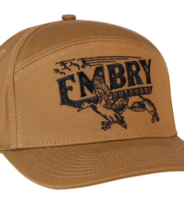 Embry Outdoors Embry Brown "Migration" 6 Panel Hat