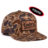 Youth Embry Duck Camo 6 Panel Hat