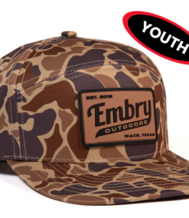 Embry Outdoors Youth Embry Duck Camo 6 Panel Hat